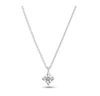 Collier X-Diamond Femme in Or blanc Diamante Lab Grown LXD00CL006R4BI010